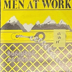 Vinyl Record - Men At Work Yellow Cover